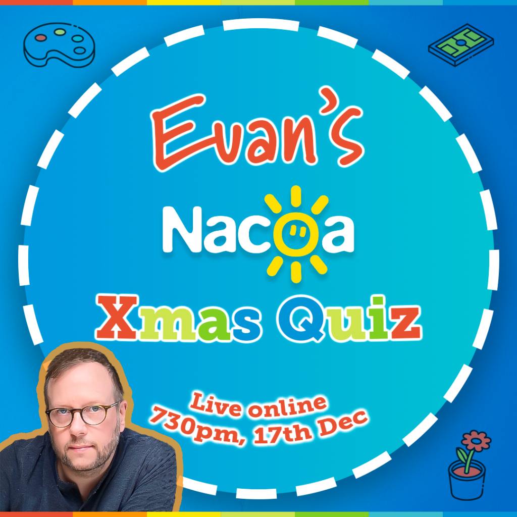 Nacoa Xmas Quiz | 3rd and 17th December