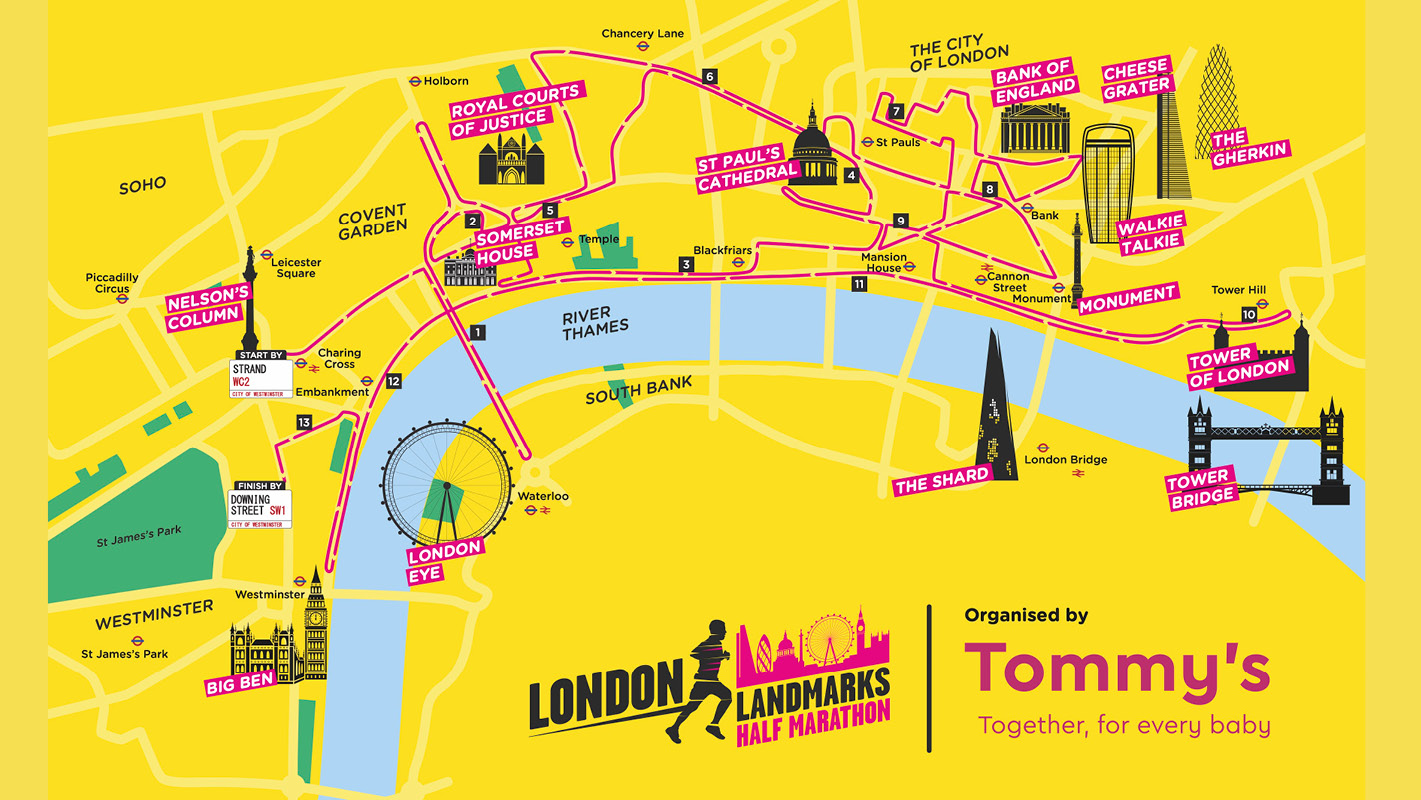 Half Marathon Schedule 2022 Places Available For London Landmarks Half Marathon 2022 - Nacoa