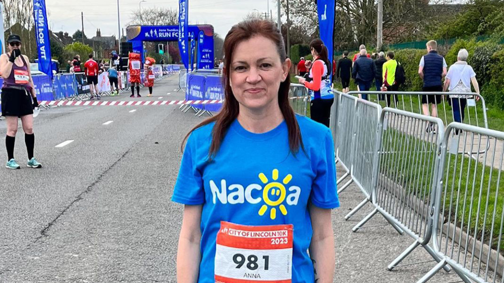 Running the Lincoln 10k for Nacoa 1