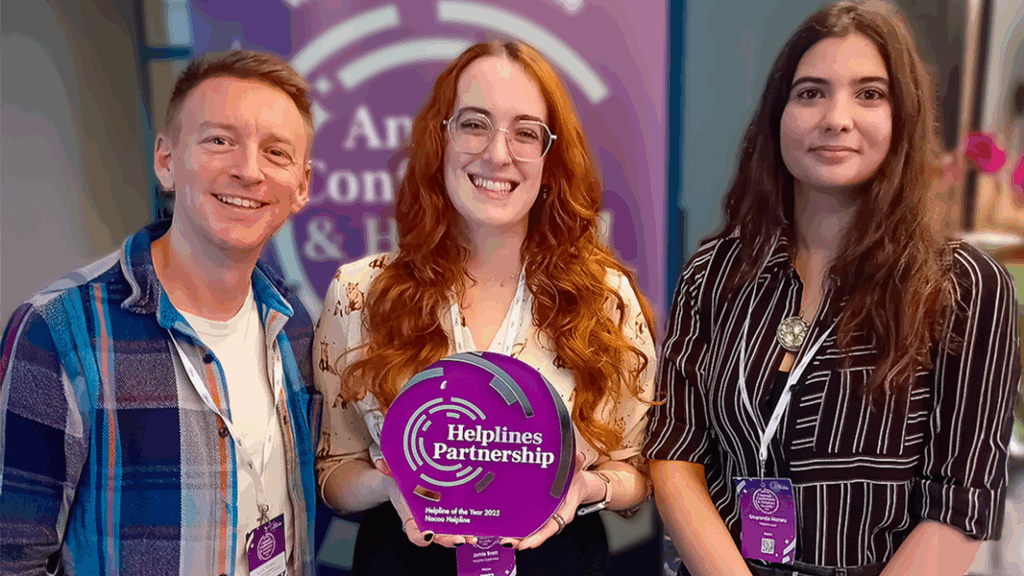Nacoa UK Wins 'Helpline of the Year'